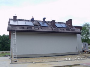 6.	Instalacje wewnętrzne , przyłącza wodociągowe , energetyczne w budynku Klubu